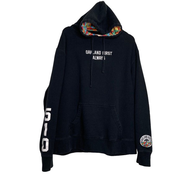 Oaklandish Other - Oaklandish Oakland Roots Oakland First Always Embroidered Pullover Hoodie XXL